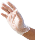 Disposable Vinyl Gloves | Case of 2000 | Multipurpose | Food Handling Use | Powder Free | Clear | (2000, Large)