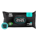 DUDE Wipes - Flushable Wipes - 1 Pack, 48 Wipes - Unscented Extra-Large Adult Wet Wipes - Vitamin-E & Aloe - Septic and Sewer Safe