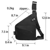 Anti Theft Travel Bag sling bag Anti Theft Bag Slim Sling Bag Crossbody Bags for women men Hiking Shoulder Bag