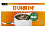 Dunkin Donuts Original Blend Decaf K-Cup Pods, Medium Roast, 54ct…