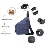 Anti Theft Travel Bag sling bag Anti Theft Bag Slim Sling Bag Crossbody Bags for women men Hiking Shoulder Bag