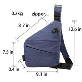 Anti Theft Travel Bag sling bag Anti Theft Bag Slim Sling Bag Crossbody Bags for women men Hiking Shoulder Bag