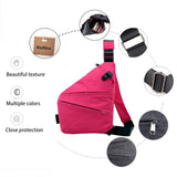 Anti Theft Travel Bag sling bag Anti Theft Bag Slim Sling Bag Crossbody Bags for women men Hiking Shoulder Bag