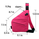 Anti Theft Travel Bag sling bag Anti Theft Bag Slim Sling Bag Crossbody Bags for women men Hiking Shoulder Bag