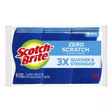 Scotch-Brite Zero-Scratch Scrub Sponges Size 9ct