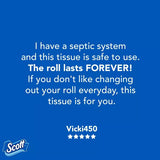 Scott 1000 Septic-Safe 1-Ply Toilet Paper Size 36 Rolls