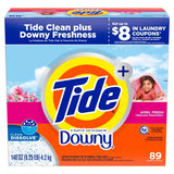 Tide with Downy Powder Laundry Detergent - 148oz/89 Load