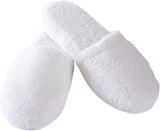 C&amp;A COLLECTION 3-Pair Luxury Spa Slippers - Cotton Memory Foam Non-slip Closed Toe Washable Slippers for Hotel,Guest,Travel,Bride,Women and MEN 3 PAIRS, FLAT SLIPPERS