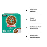 Donut Shop Classics Original Regular Coffee, 80 K-Cups Bundle with Tituaa Coffee Cleaning Brush (80 K-Cup)