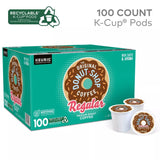 Donut Shop Classics Original Regular Coffee, 80 K-Cups Bundle with Tituaa Coffee Cleaning Brush (80 K-Cup)