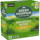 Green Mountain Coffee Roasters Breakfast Blend Single-Serve Keurig K-Cup Pods, Light Roast Coffee, 24 Count (Pack of 4)