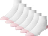 American Made Everyday Quarter Socks for Women - 12 Pack